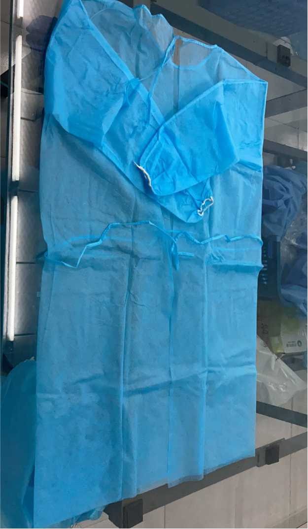 Vestit d’aïllament mèdic de PP d’un sol ús