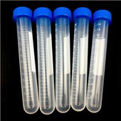 Tubs centrífuga de microcentrugació de plàstic de laboratori de 15ml